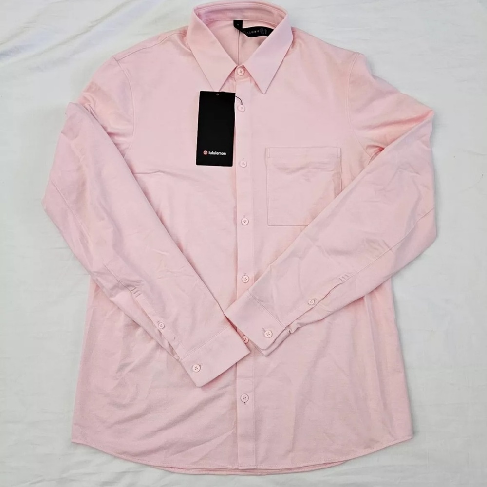 Sold ❌❌❌❌❌Lululemon Sz large straw. Milk. Commission shirt